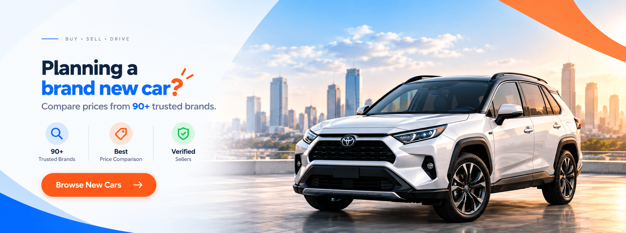 Planning a brand new car? Compare prices from 90+ trusted brands. Browse new cars.